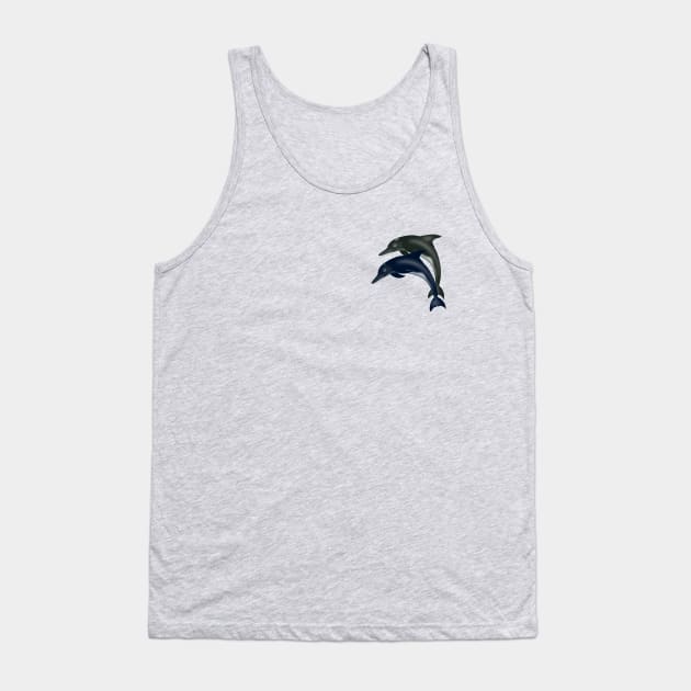 Dolphin Tank Top by Zealjagan